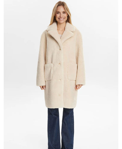 Nuelliot Reversible Coat - Cognac