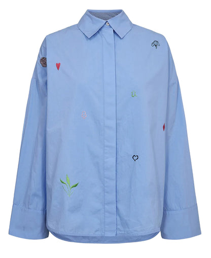 Nujuna Shirt - Hydrangea