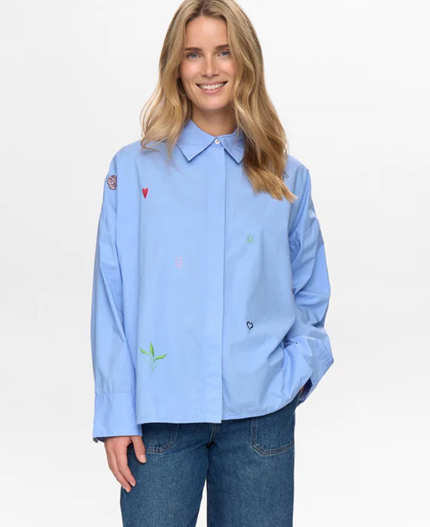 Nujuna Shirt - Hydrangea