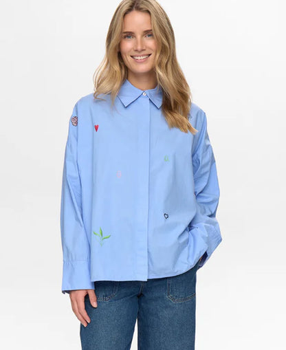 Nujuna Shirt - Hydrangea