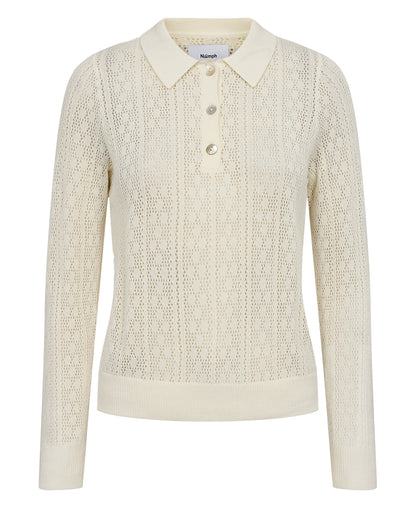 Nulivas Pullover with Collar - Pristine