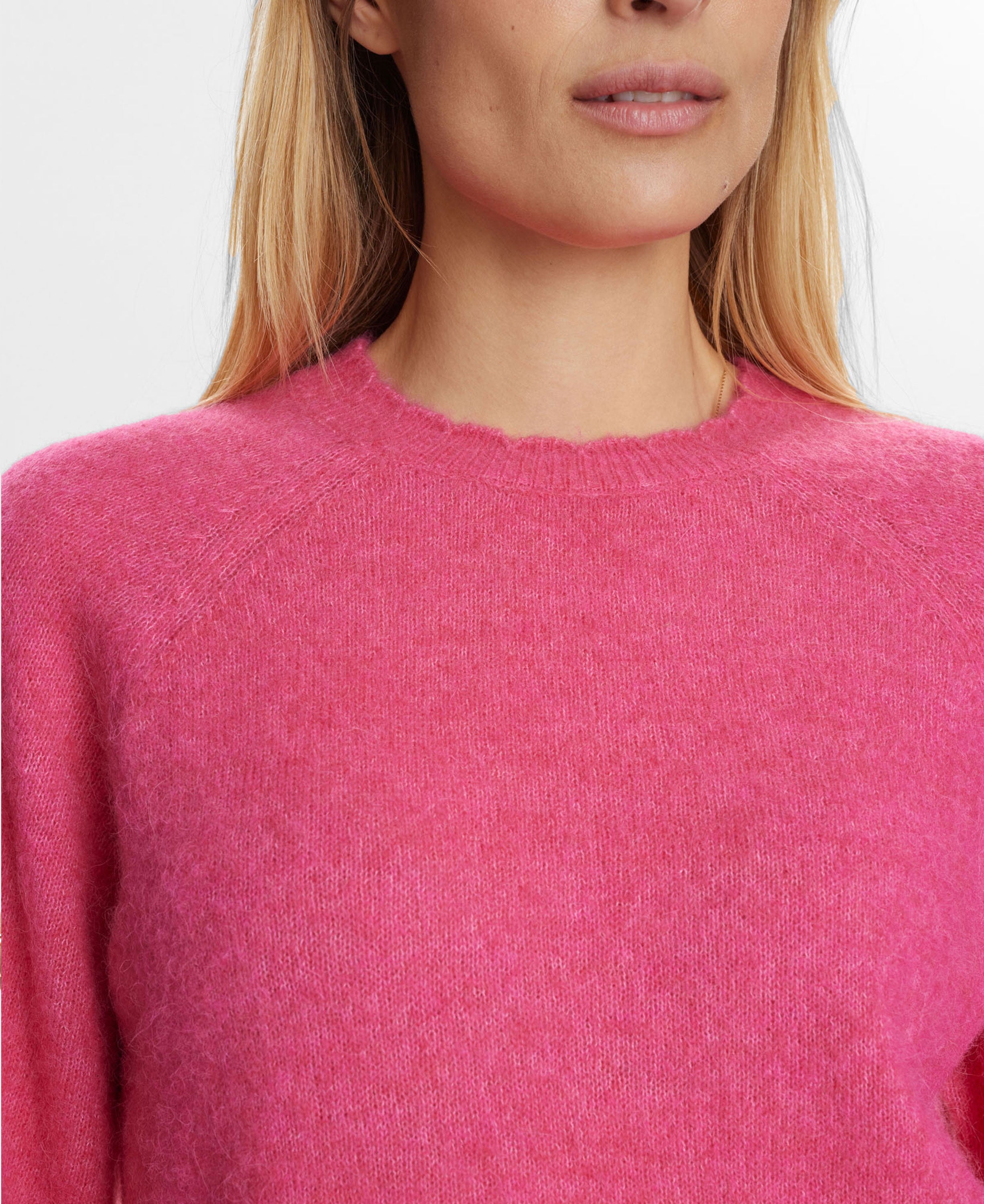 Nuriette Selma Pullover - Fandango Pink