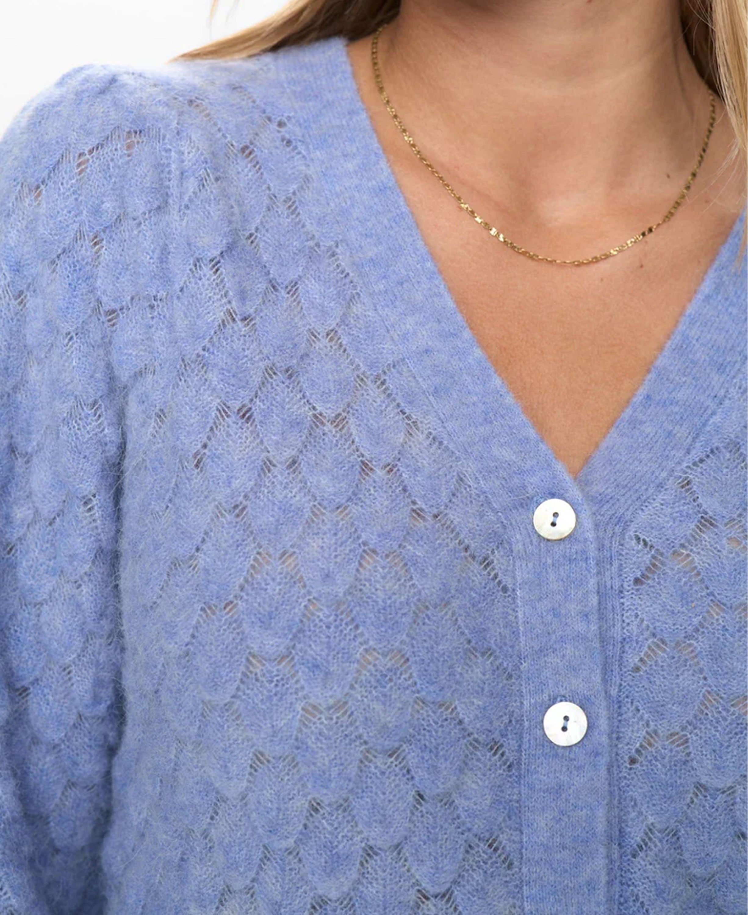 Nuriette Cardigan - Hydrangea