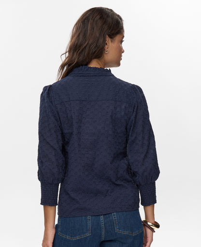 Nusalvie Shirt - Dark Sapphire