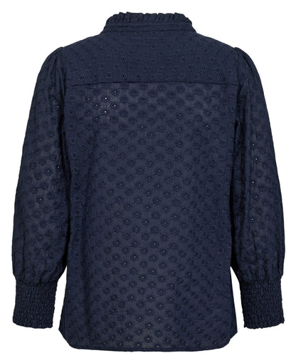 Nusalvie Shirt - Dark Sapphire