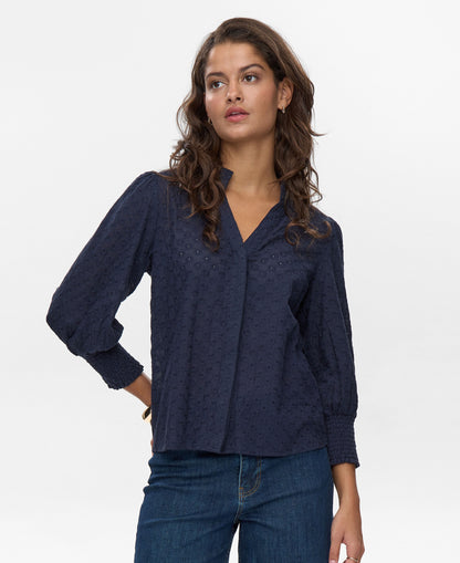 Nusalvie Shirt - Dark Sapphire