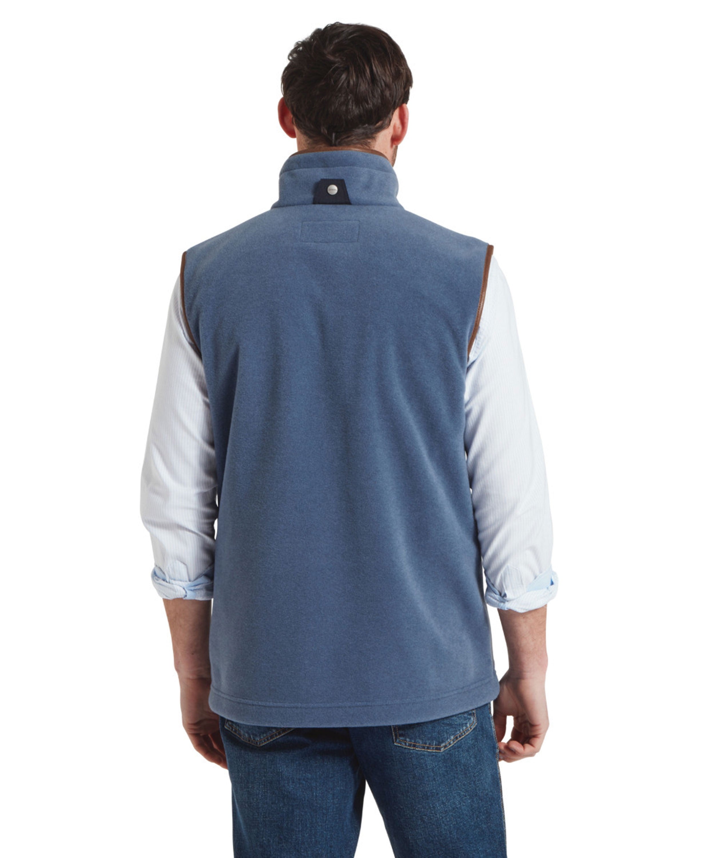 Oakham Fleece Gilet - Storm Blue