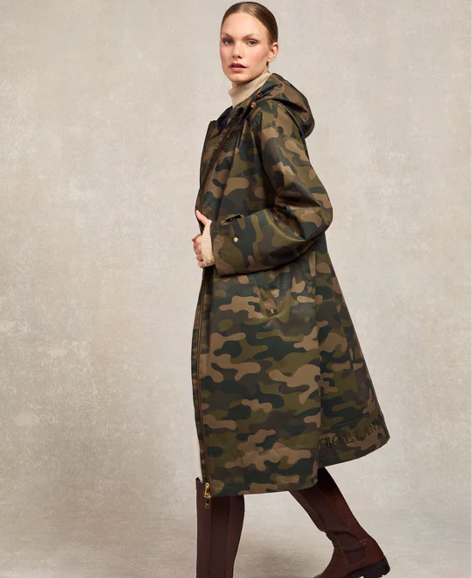 One-Size Waterproof Coat - Camo