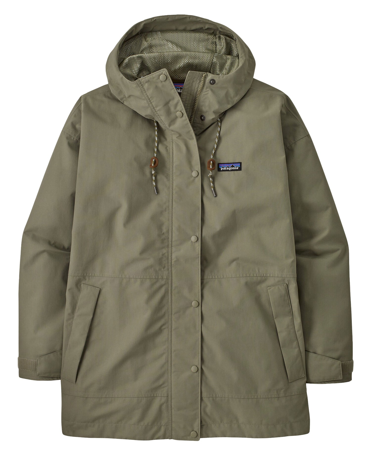 Outdoor Everyday Rain Jacket - River Rock Green
