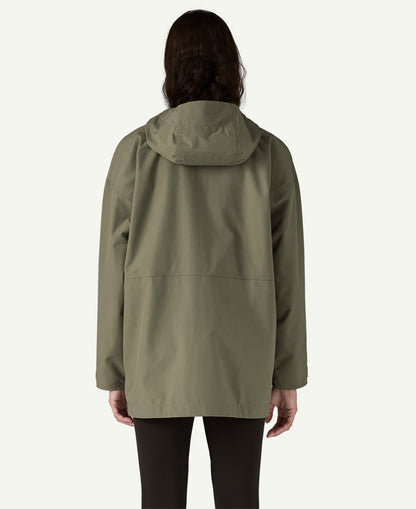 Outdoor Everyday Rain Jacket - River Rock Green