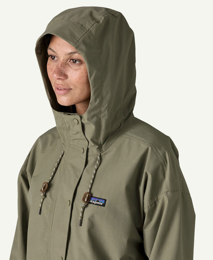 Outdoor Everyday Rain Jacket - River Rock Green