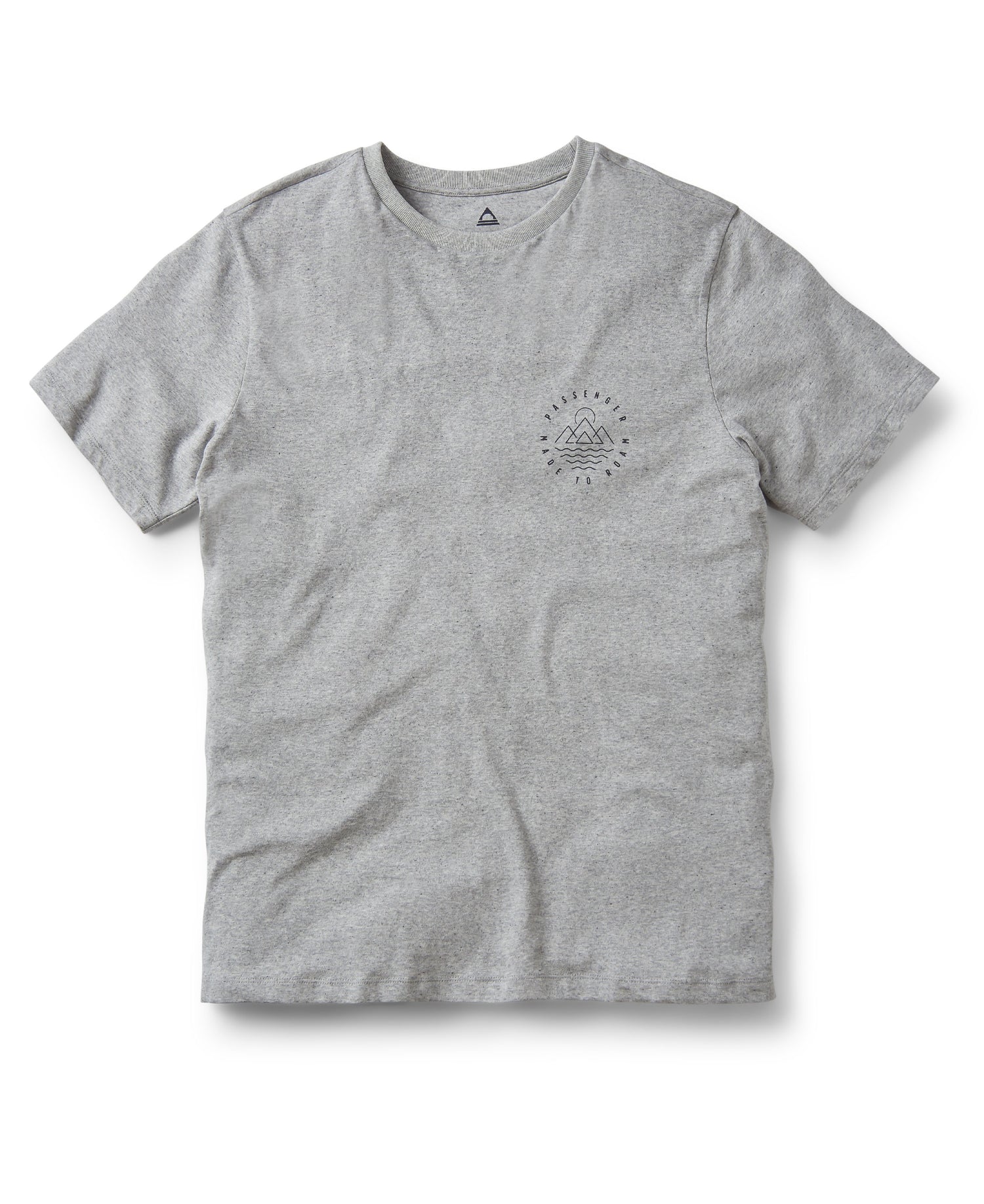 Escapism Recycled Cotton T-Shirt - Grey Marl