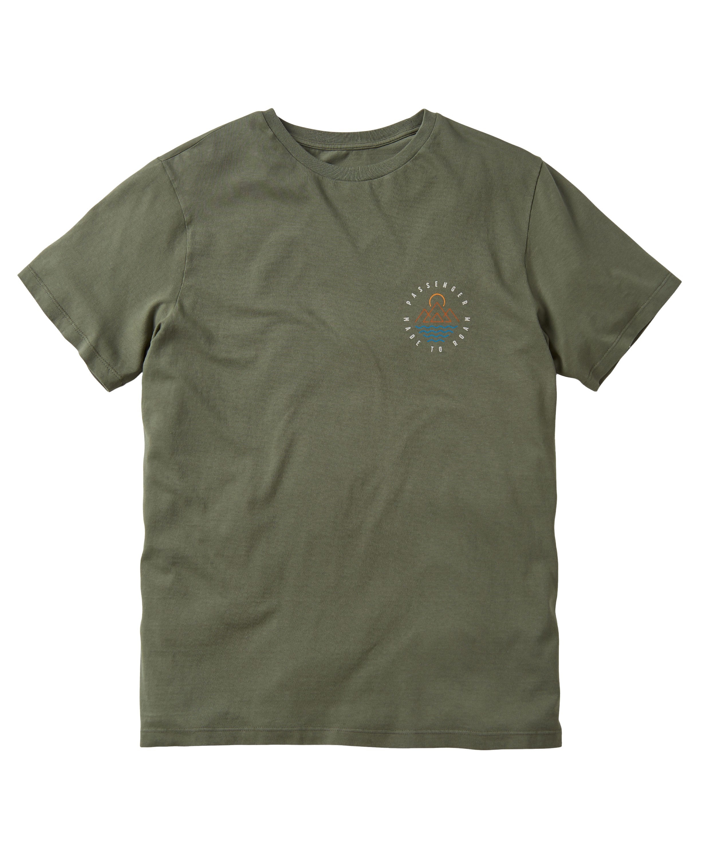 Escapism Recycled Cotton T-Shirt - Dusty Olive