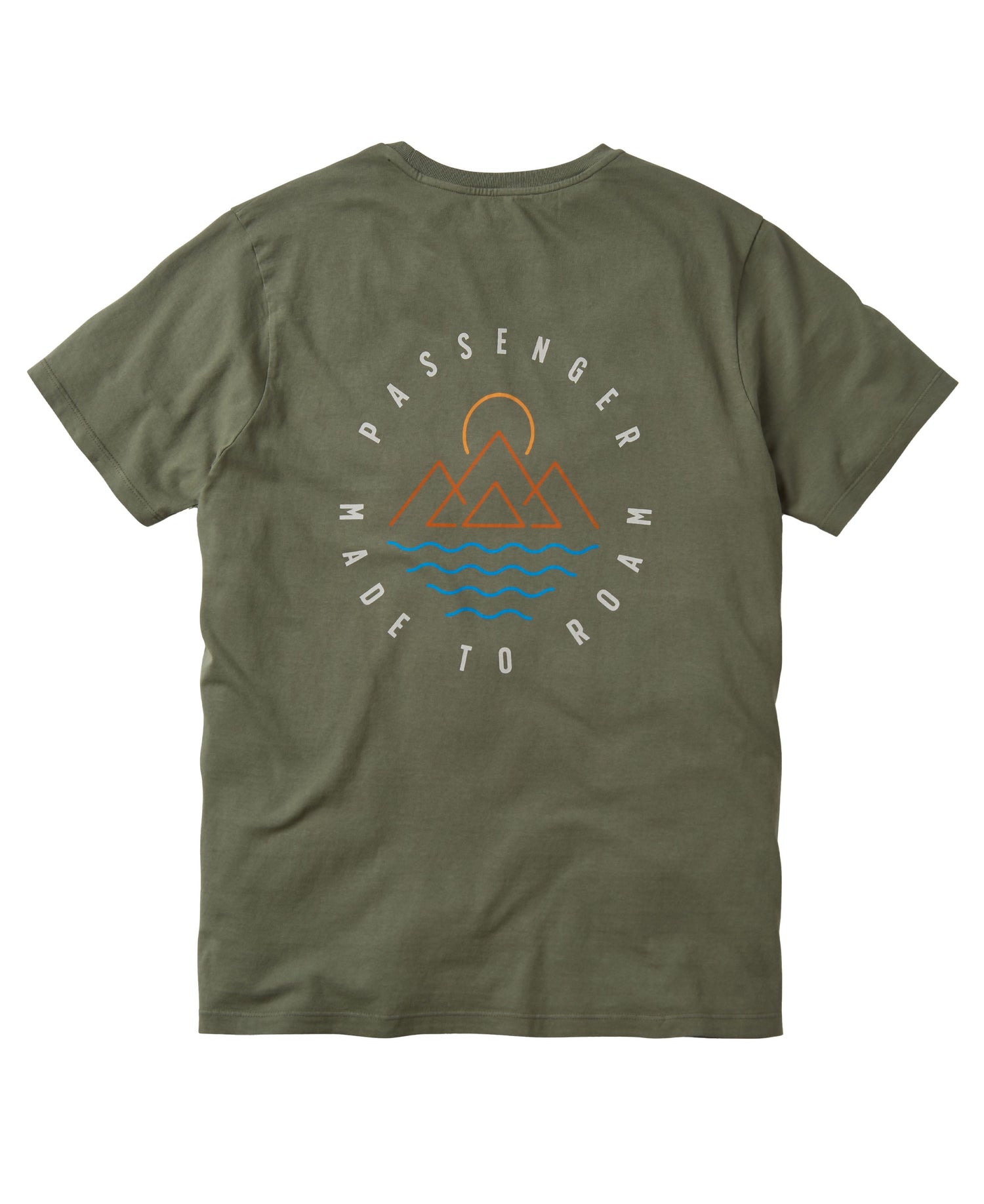 Escapism Recycled Cotton T-Shirt - Dusty Olive