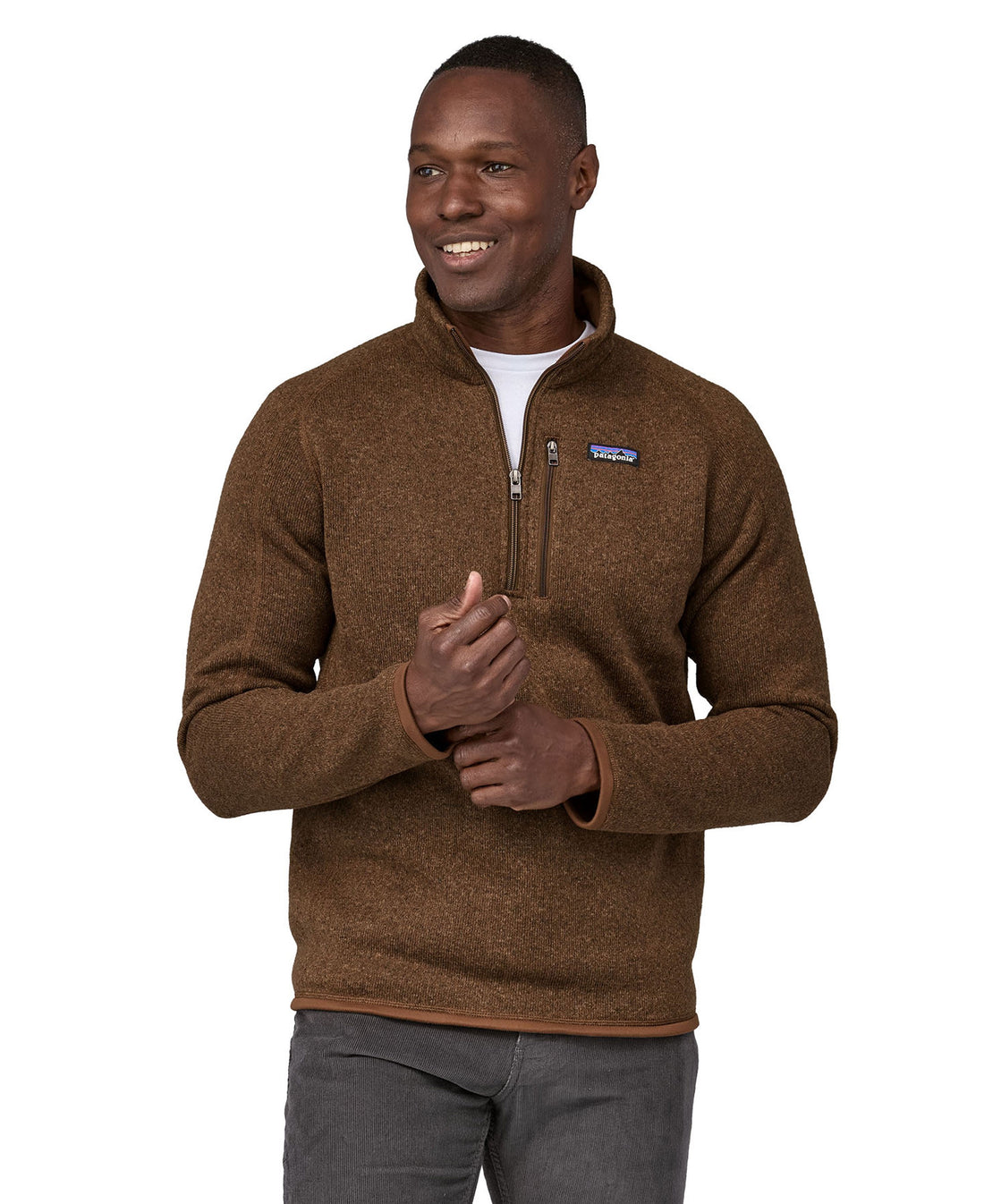 Better Sweater 1/4 Zip Fleece - Moose Brown