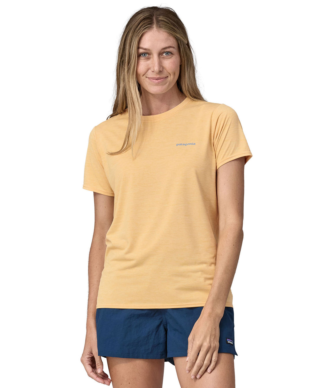 Cap Cool Daily Graphic Shirt - Boardshort Logo: Sandy Melon X-Dye