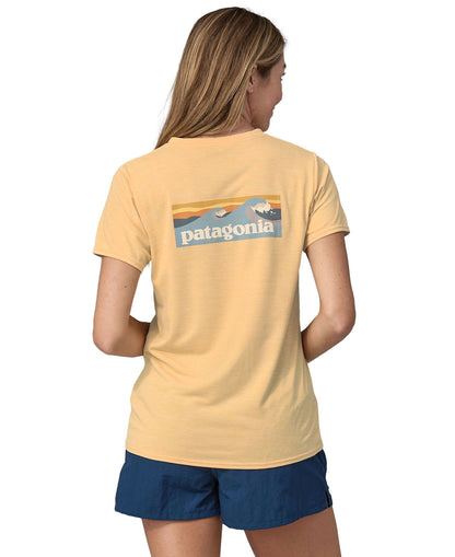 Cap Cool Daily Graphic Shirt - Boardshort Logo: Sandy Melon X-Dye