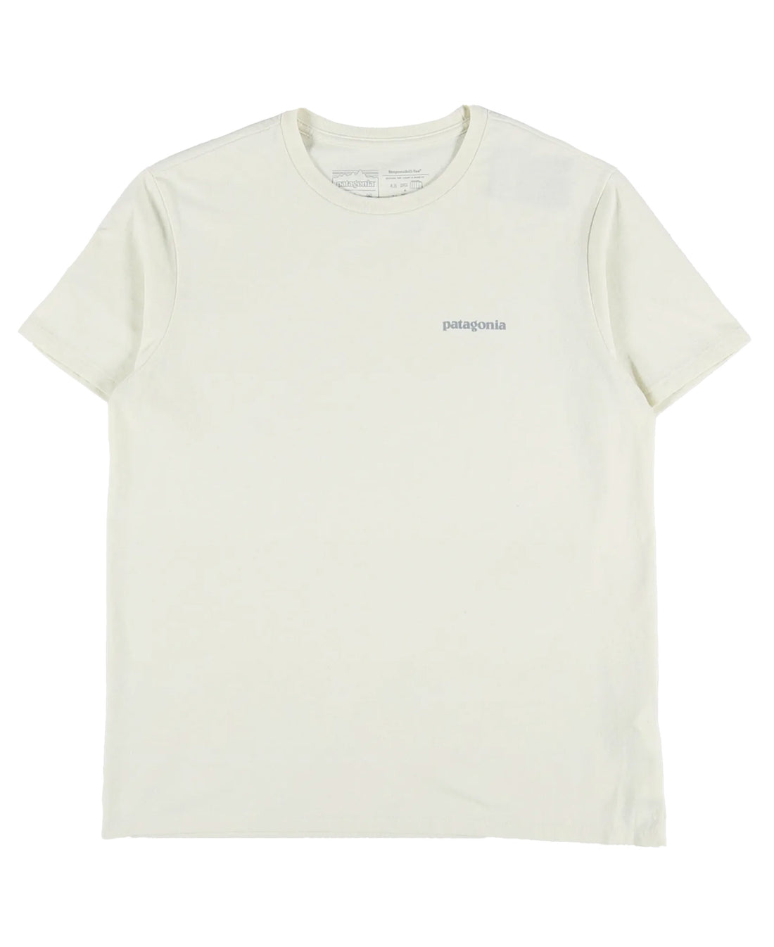 Fitz Roy Icon Responsibili-Tee - Birch White
