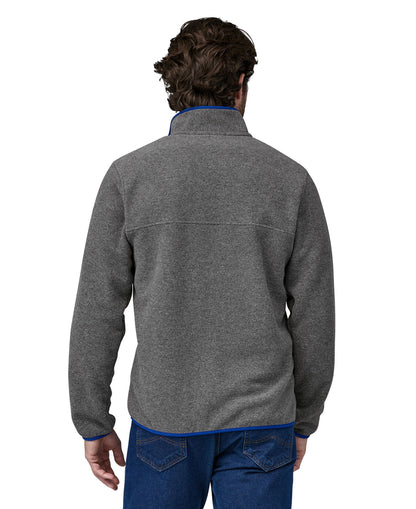 Lightweight Synchilla Snap-T Fleece Pullover - Nickel/Passage Blue