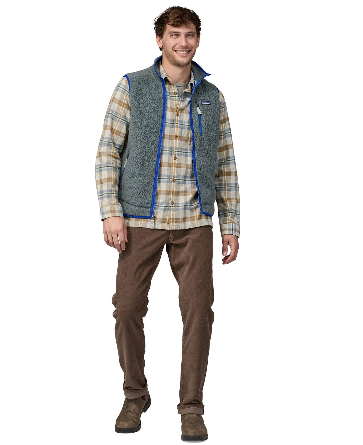 Midweight Fjord Flannel Shirt - Fields: Natural