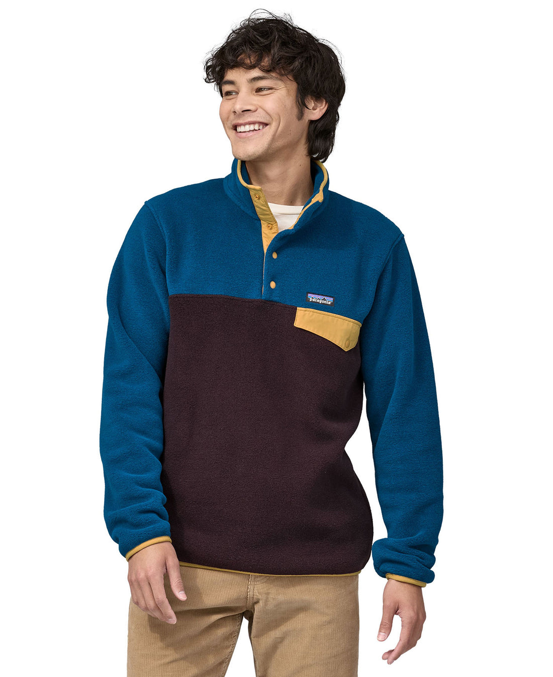 Lightweight Synchilla Snap-T Fleece Pullover - Obsidian Plum
