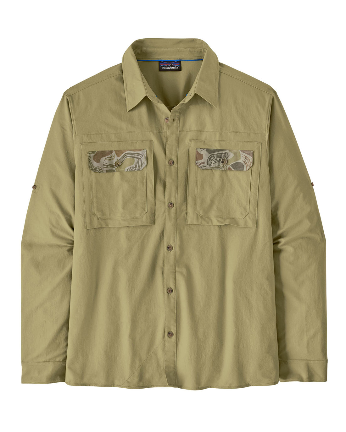 Long Sleeve Self Guided Sun Shirt - Gumtree Green