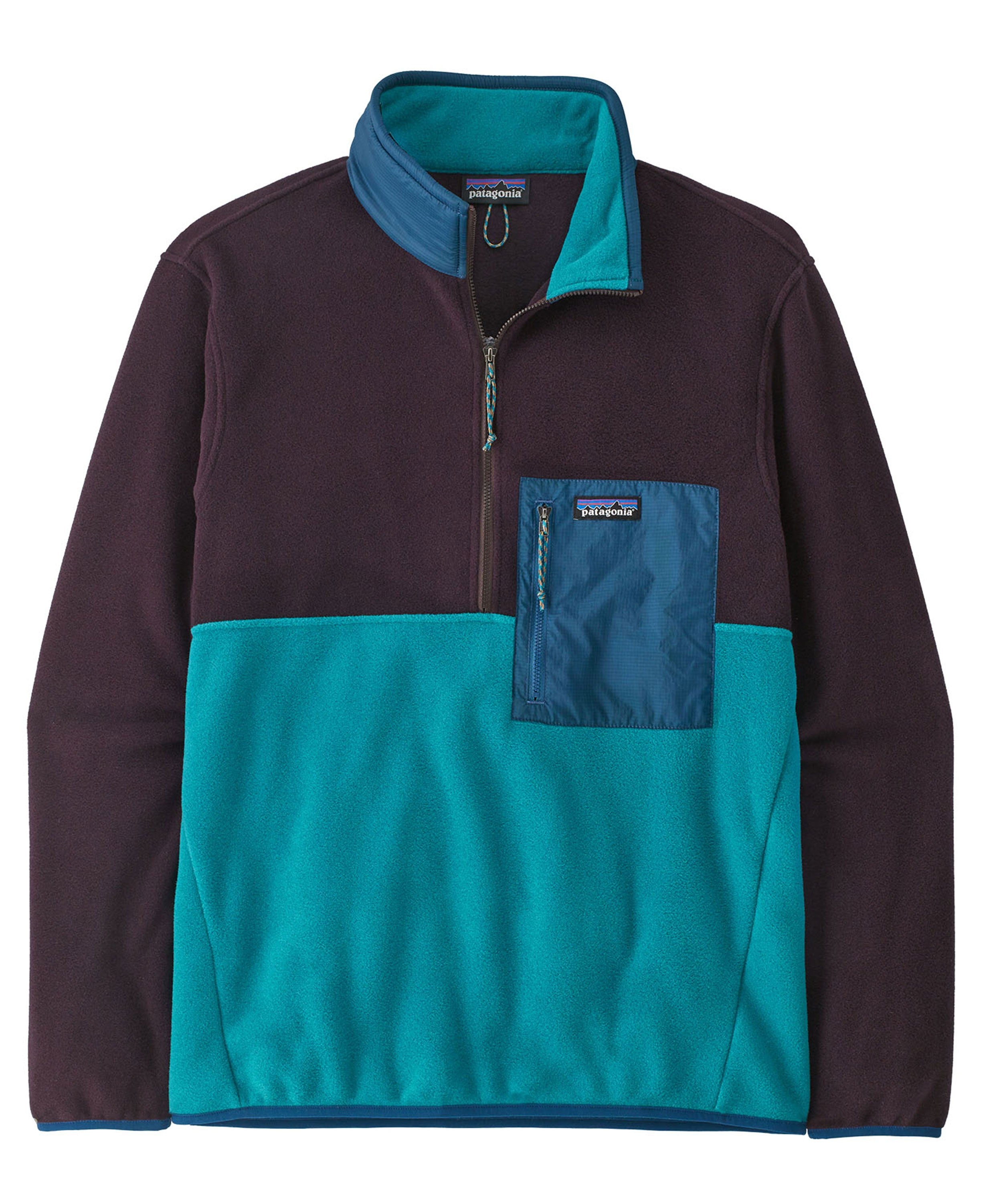 Microdini 1/2 Zip Fleece Pullover - Belay Blue
