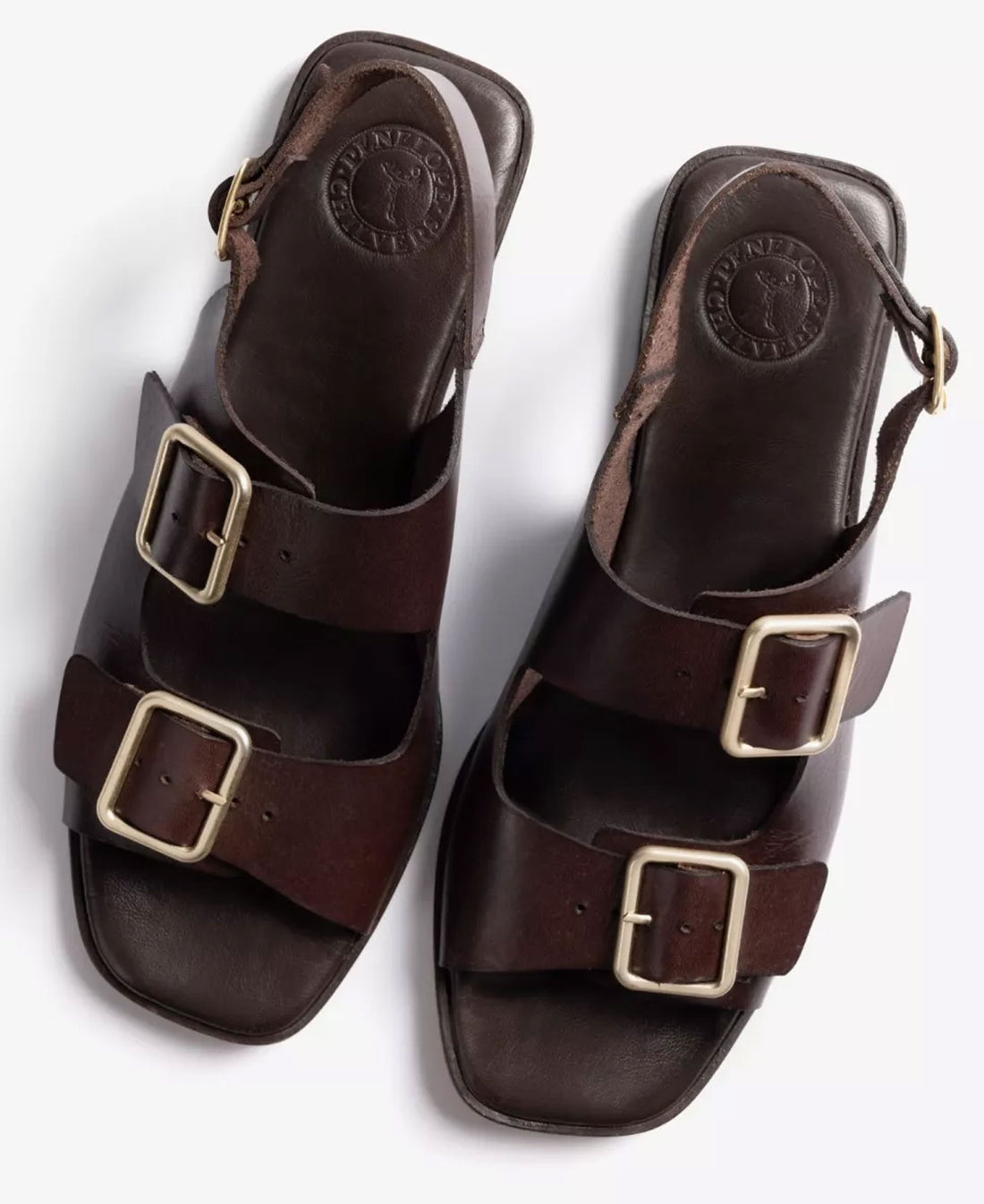 Portobello Leather Sandal - Bitter Chocolate
