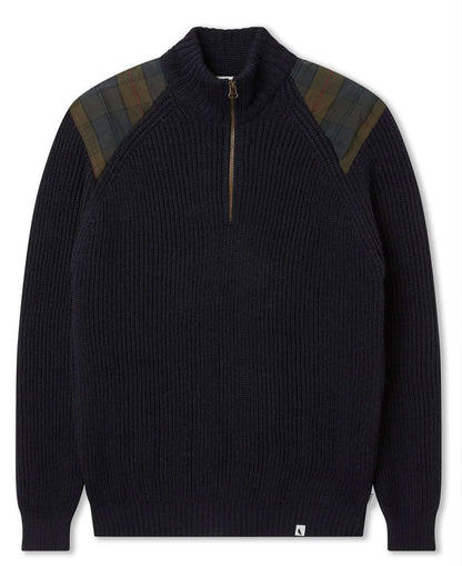 Bexley Quarter Zip Jumper - Navy
