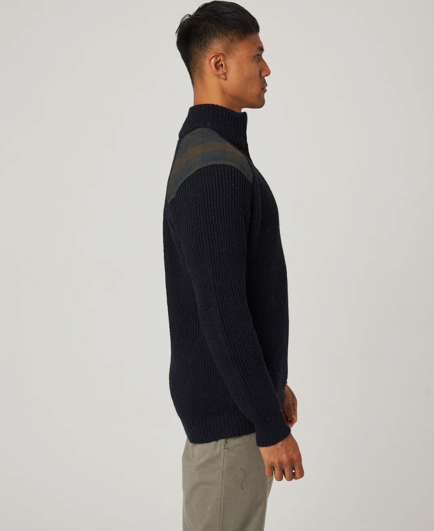 Bexley Quarter Zip Jumper - Navy