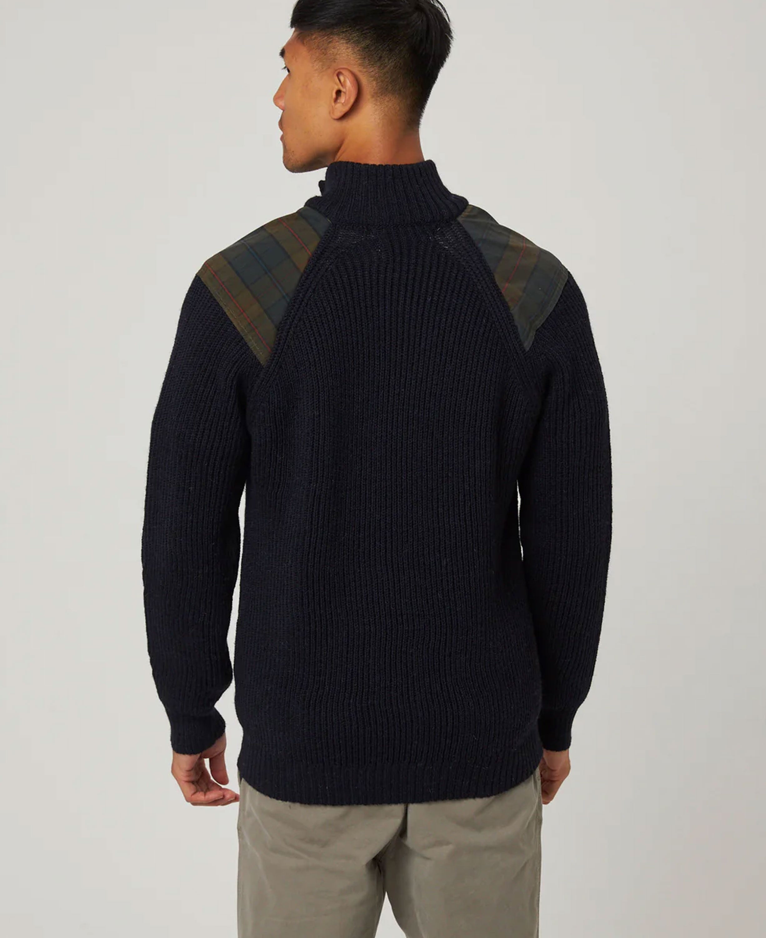 Bexley Quarter Zip Jumper - Navy