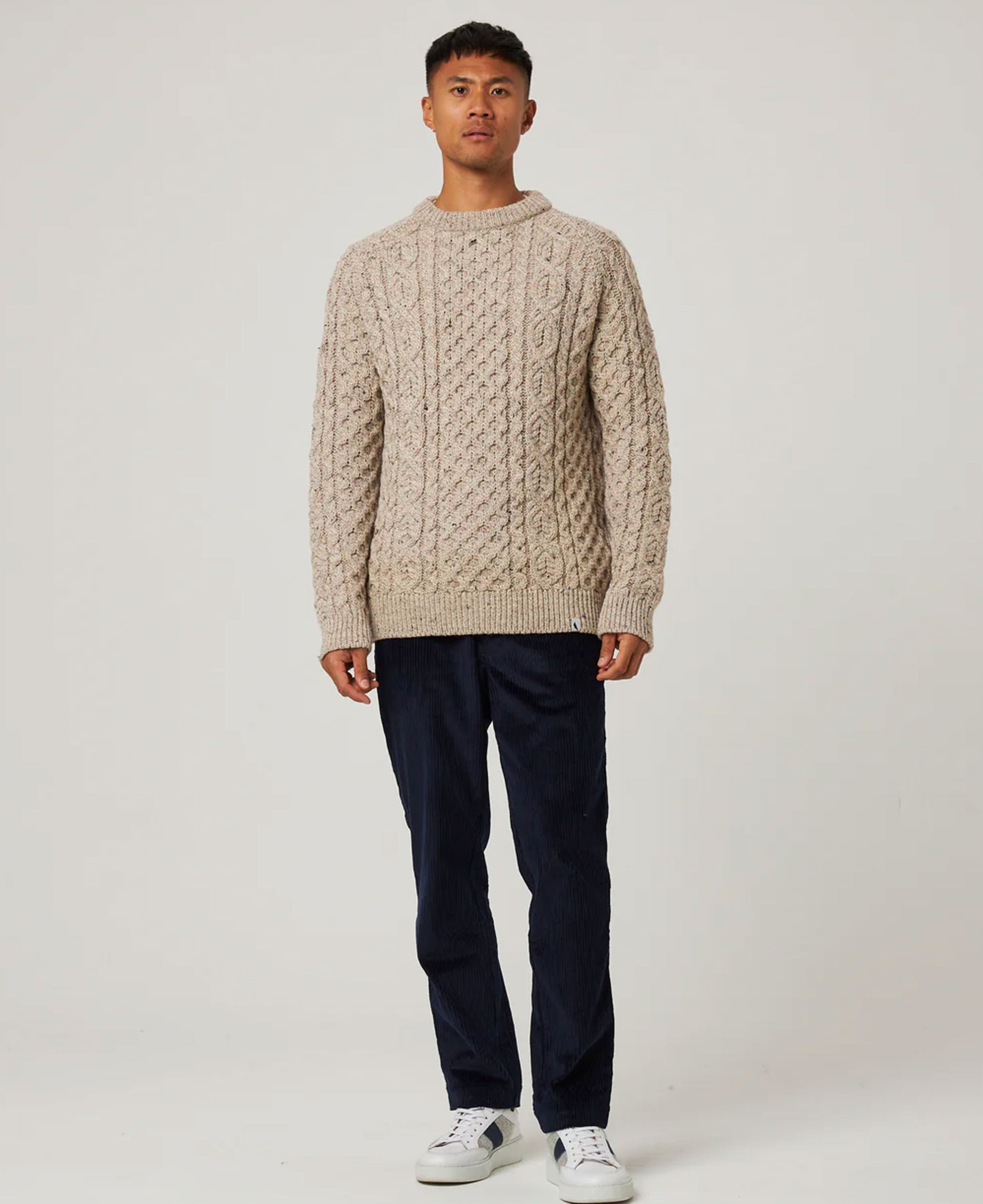 Hudson Aran Jumper - Skiddaw