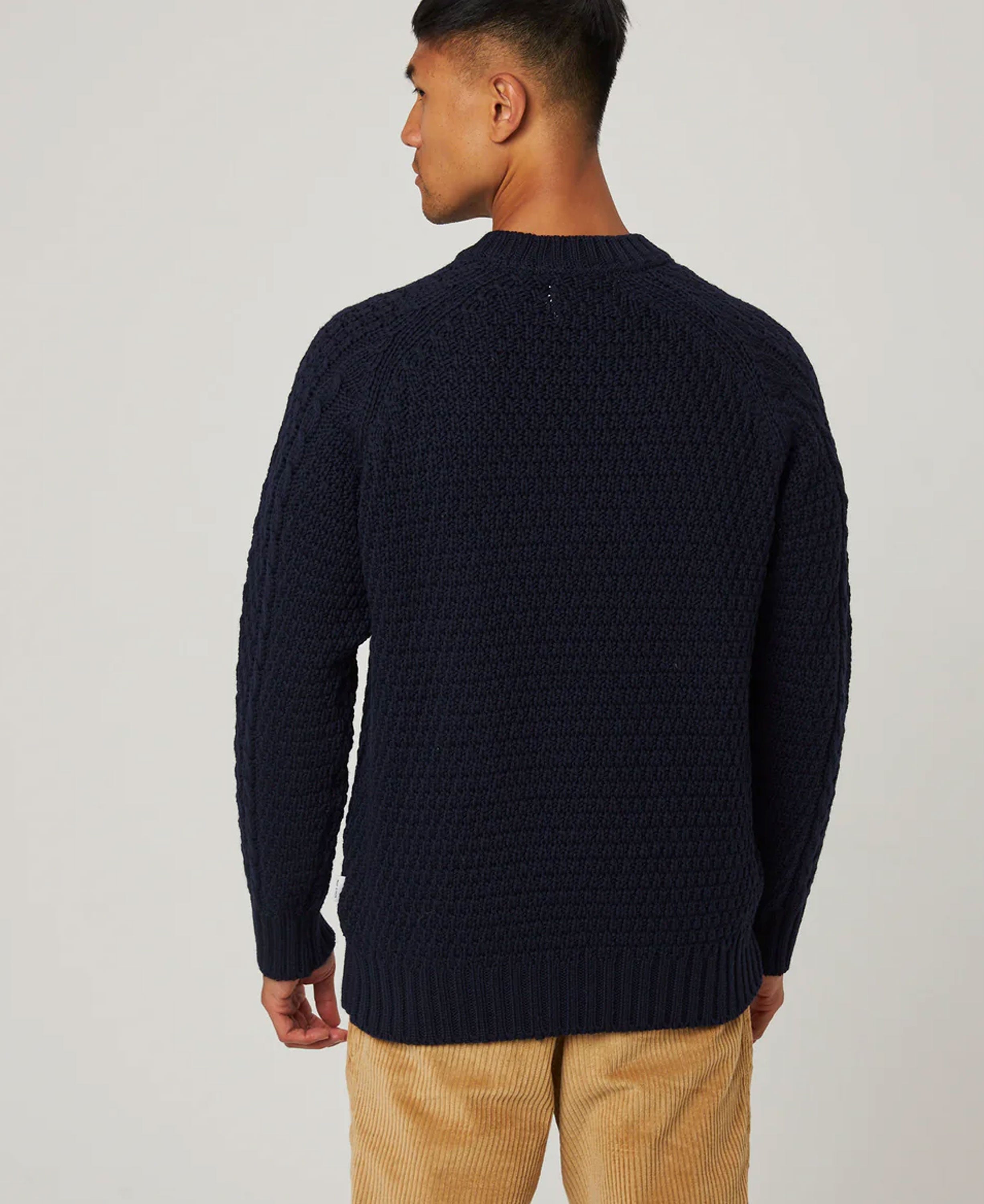 Winston Crew Jumper - Navy