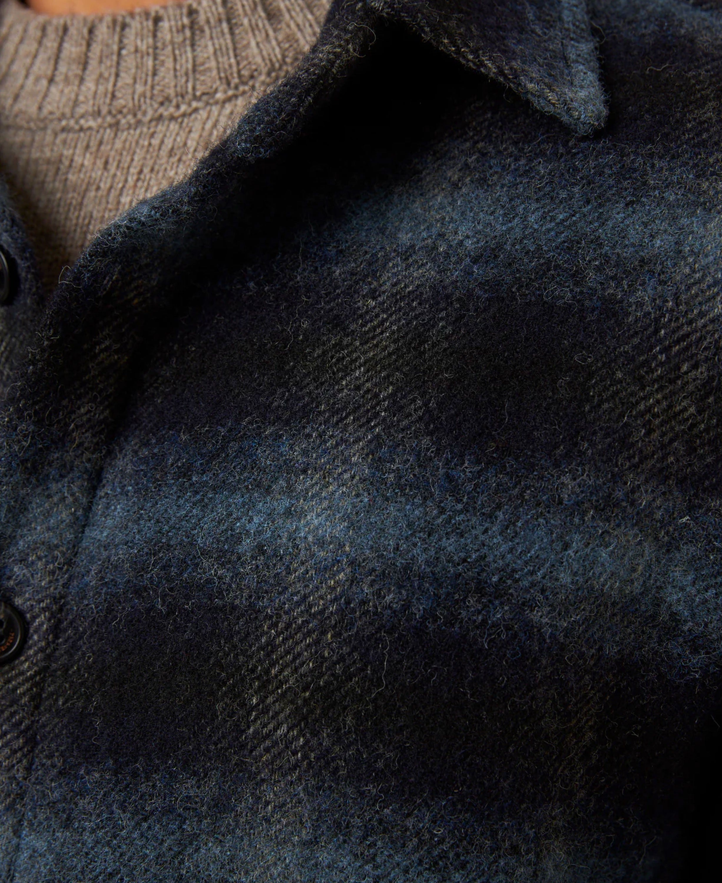 Wool Overshirt - Storm