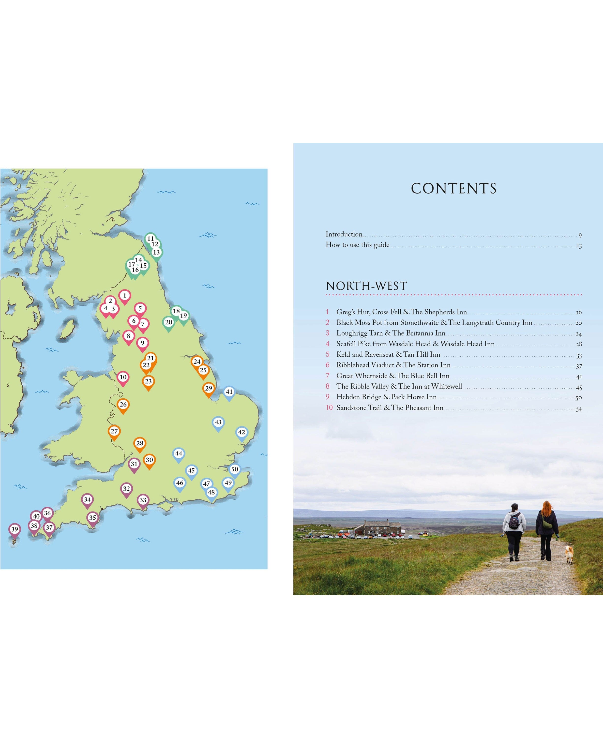 Pints And Pathways: 50 Scenic Walks (Conway) (Pb) -
