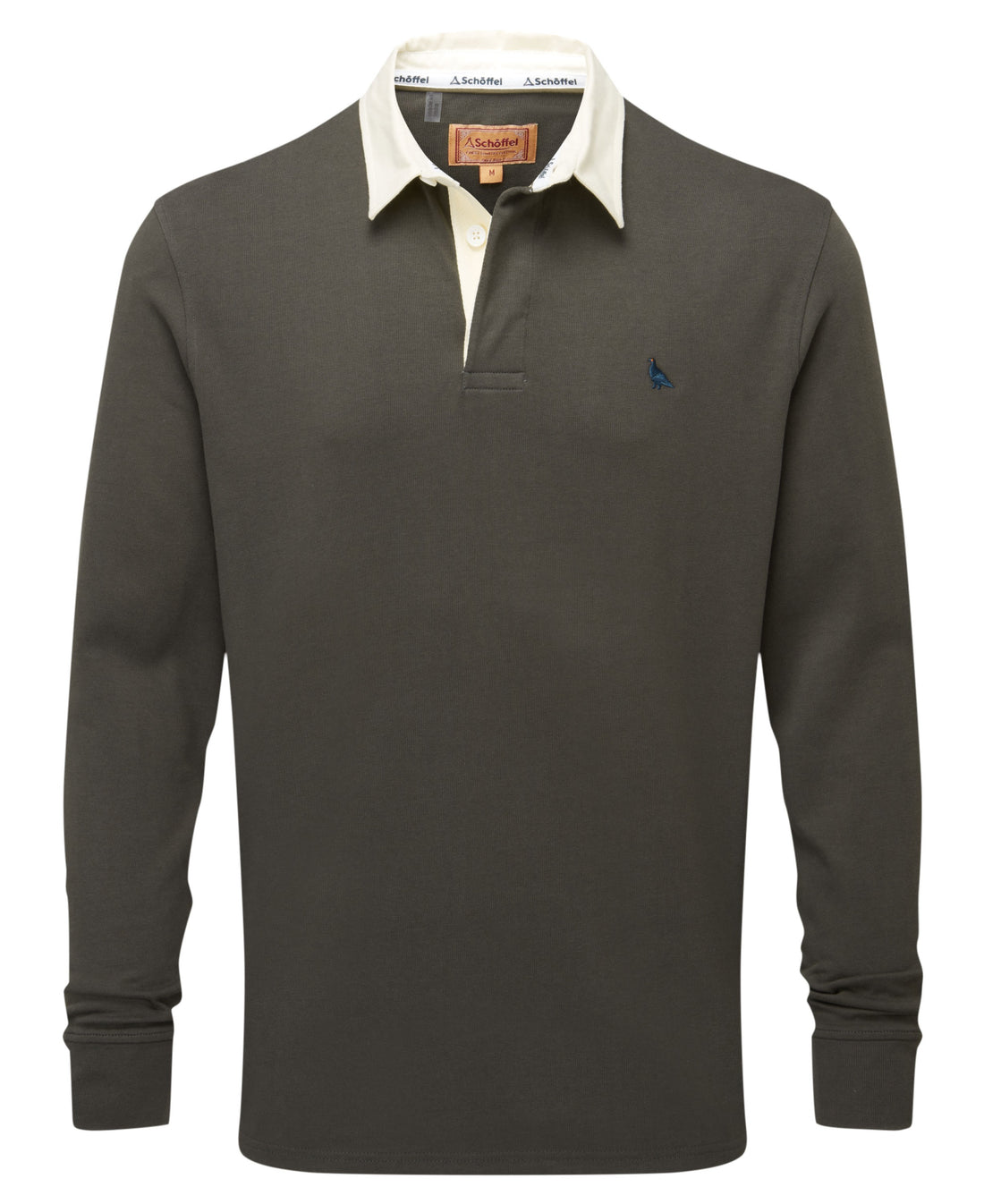 Porthallow Rugby Shirt - Peat Green
