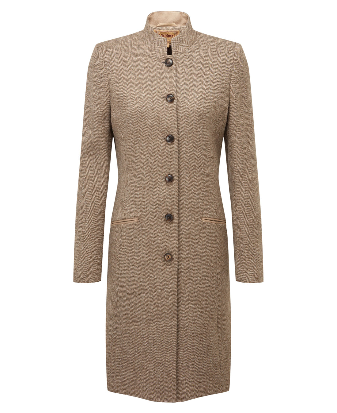 Portree Tweed Jacket - Cobblestone Herringbone Tweed