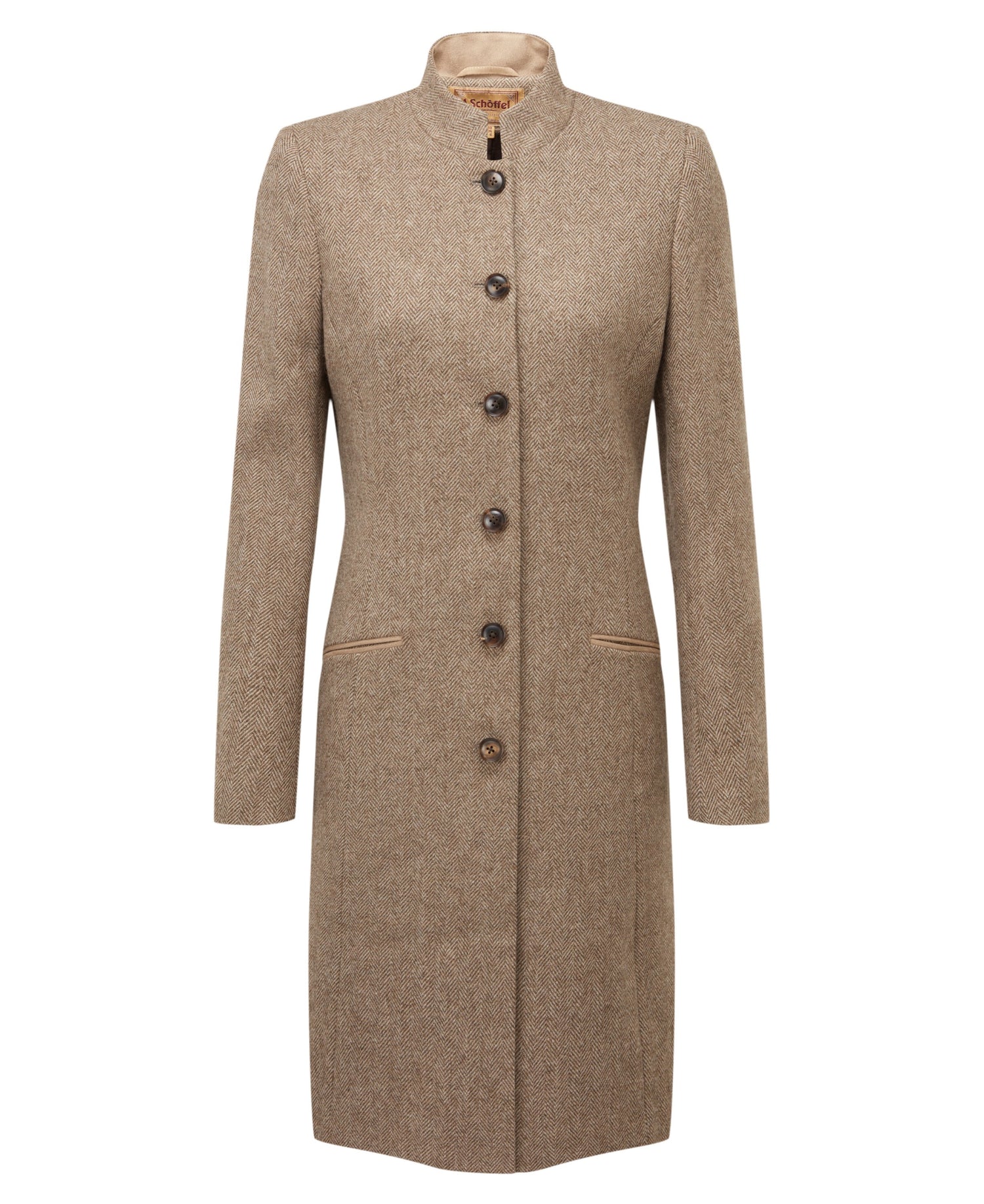 Portree Tweed Jacket - Cobblestone Herringbone Tweed