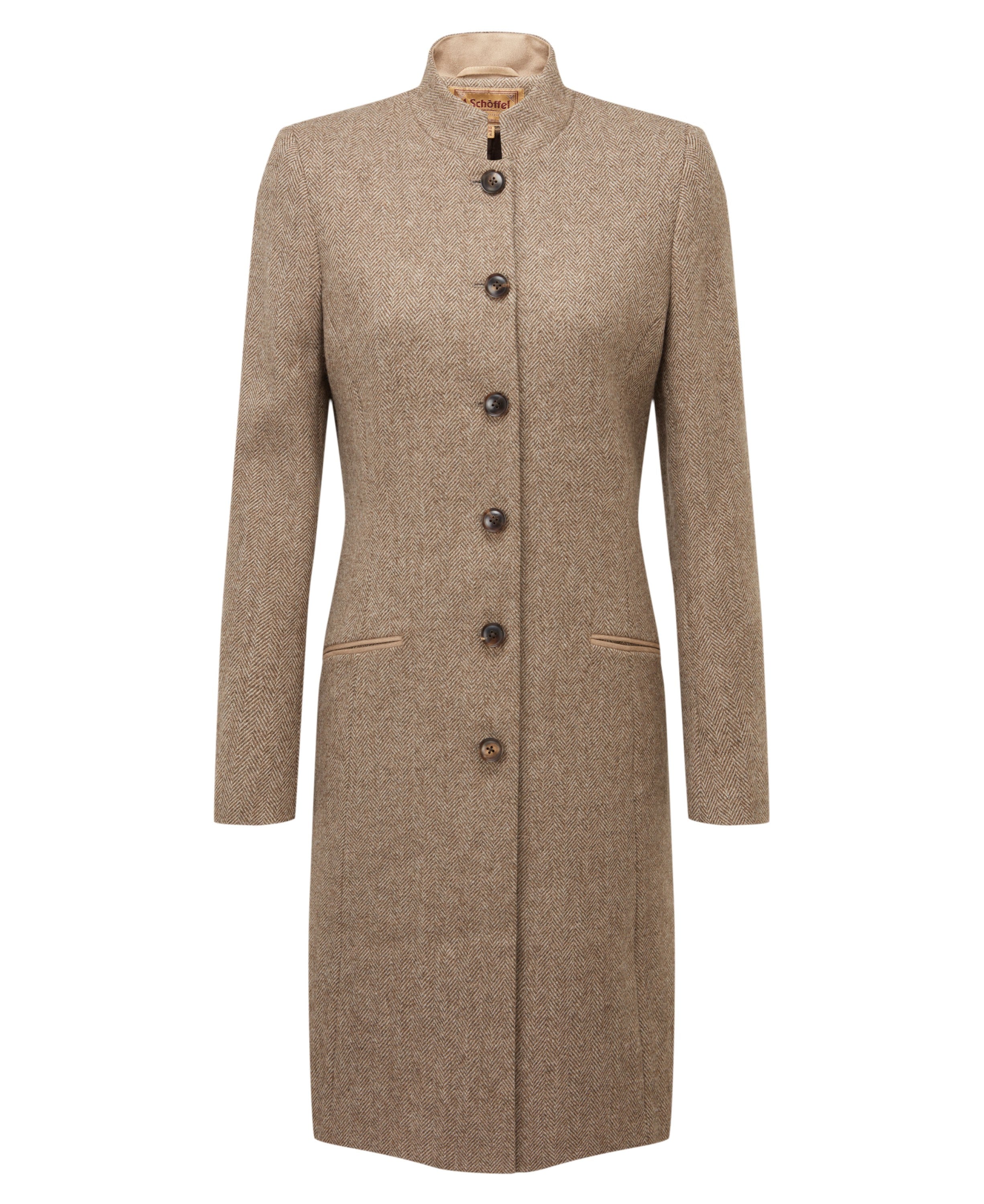Portree Tweed Jacket - Cobblestone Herringbone Tweed