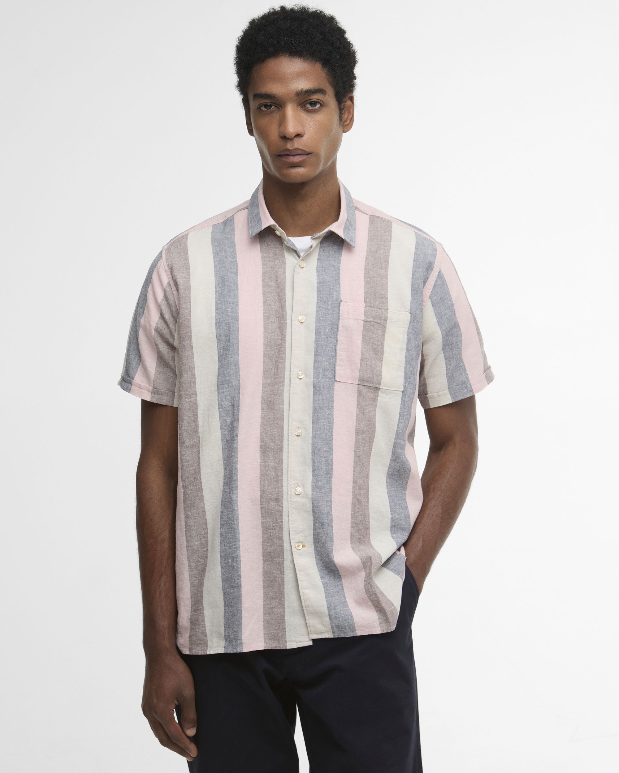 Portwell Summer Fit Shirt - Pink
