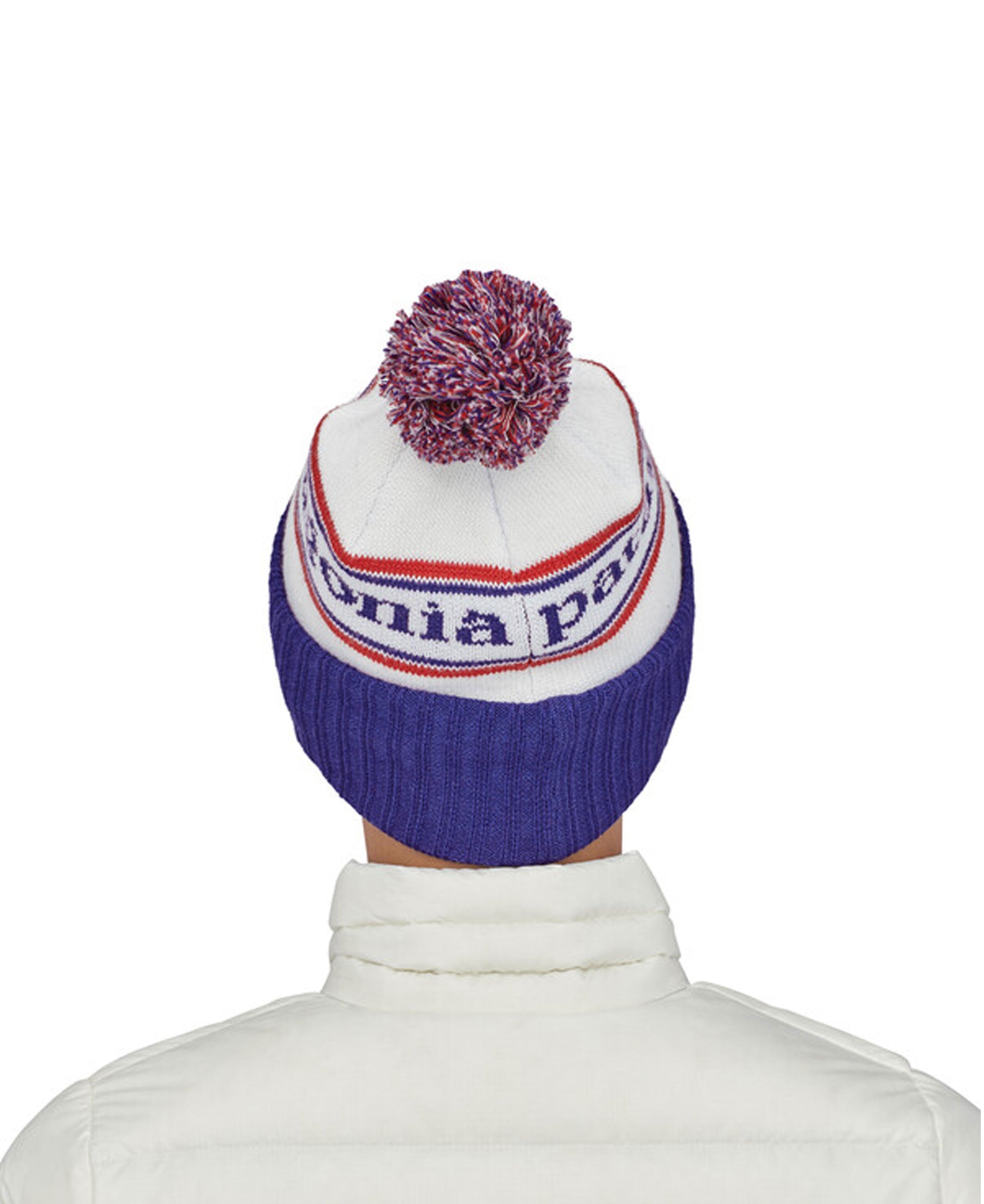 Powder Town Beanie - Park Stripe: Viking Blue