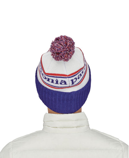 Powder Town Beanie - Park Stripe: Viking Blue