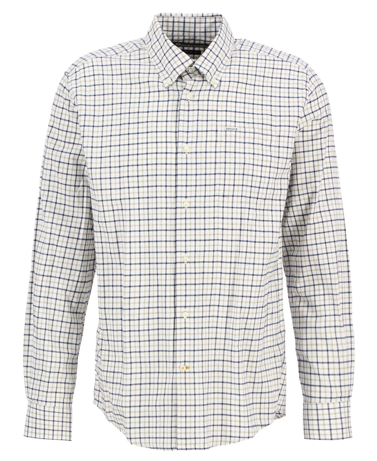 Preston Regular Tattersall Shirt - Olive