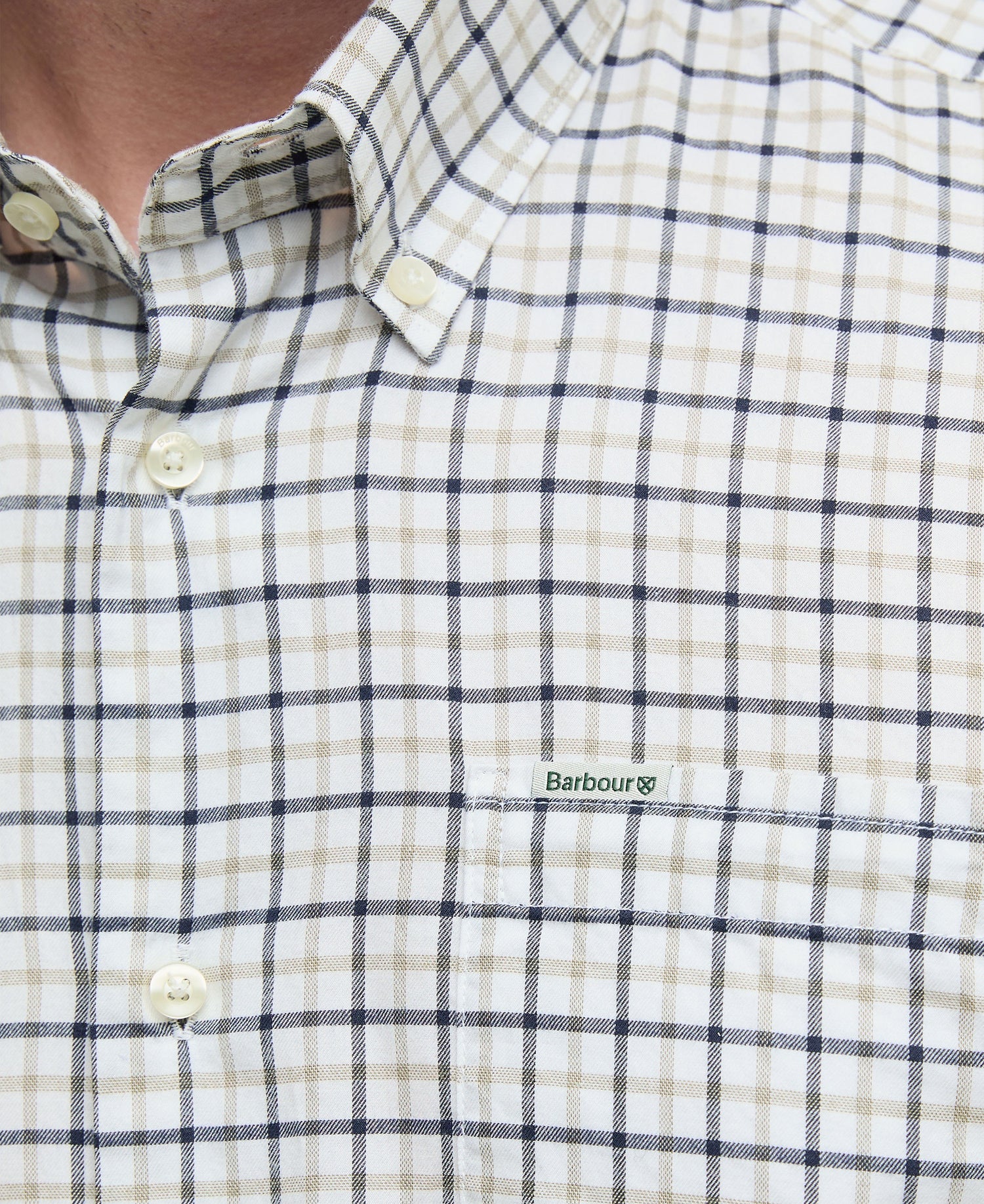 Preston Regular Tattersall Shirt - Olive