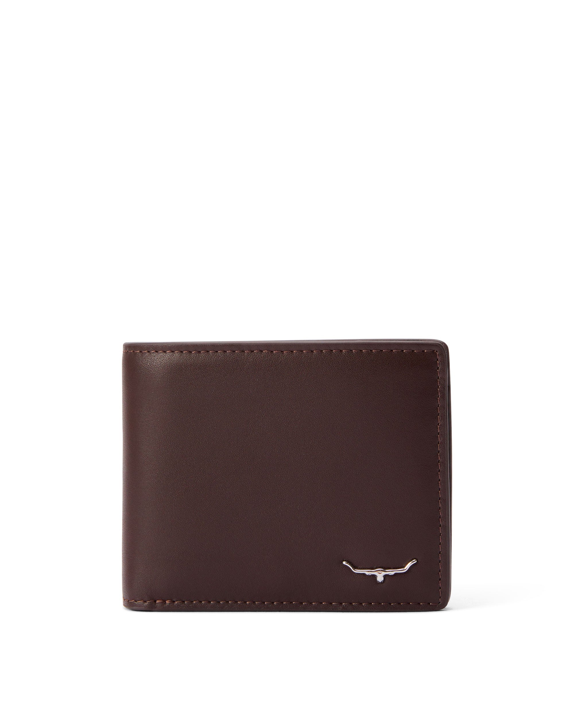 Bifold Wallet With Pocket - Chestnut