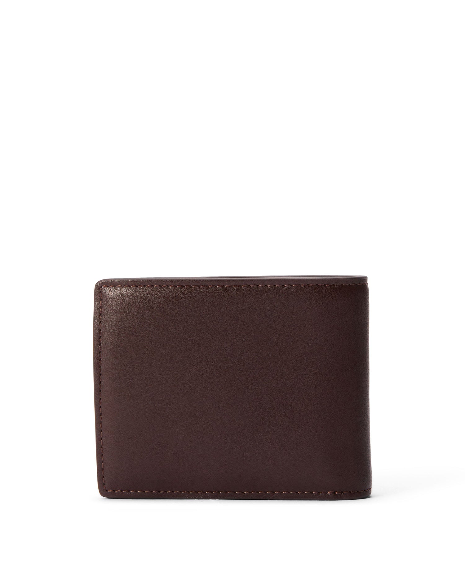 Bifold Wallet With Pocket - Chestnut