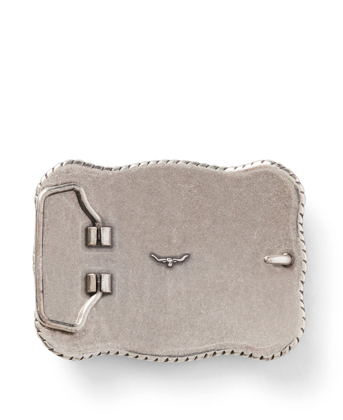 Cloudbuster Trophy Buckle - Antique Silver