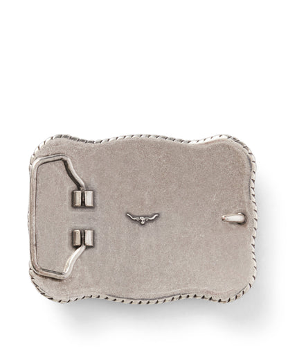 Cloudbuster Trophy Buckle - Antique Silver