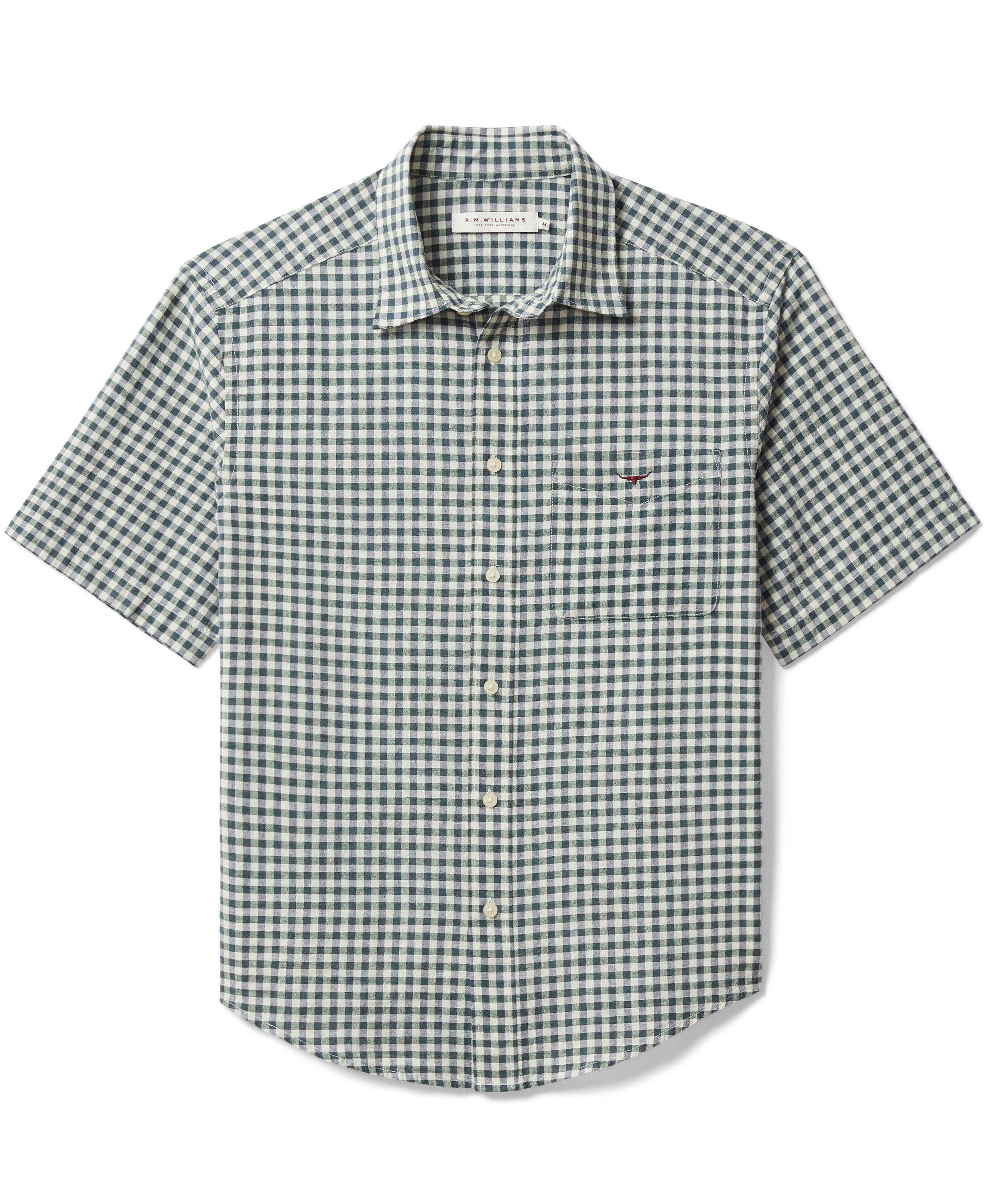 Johnson Short sleeve Shirt - Olive