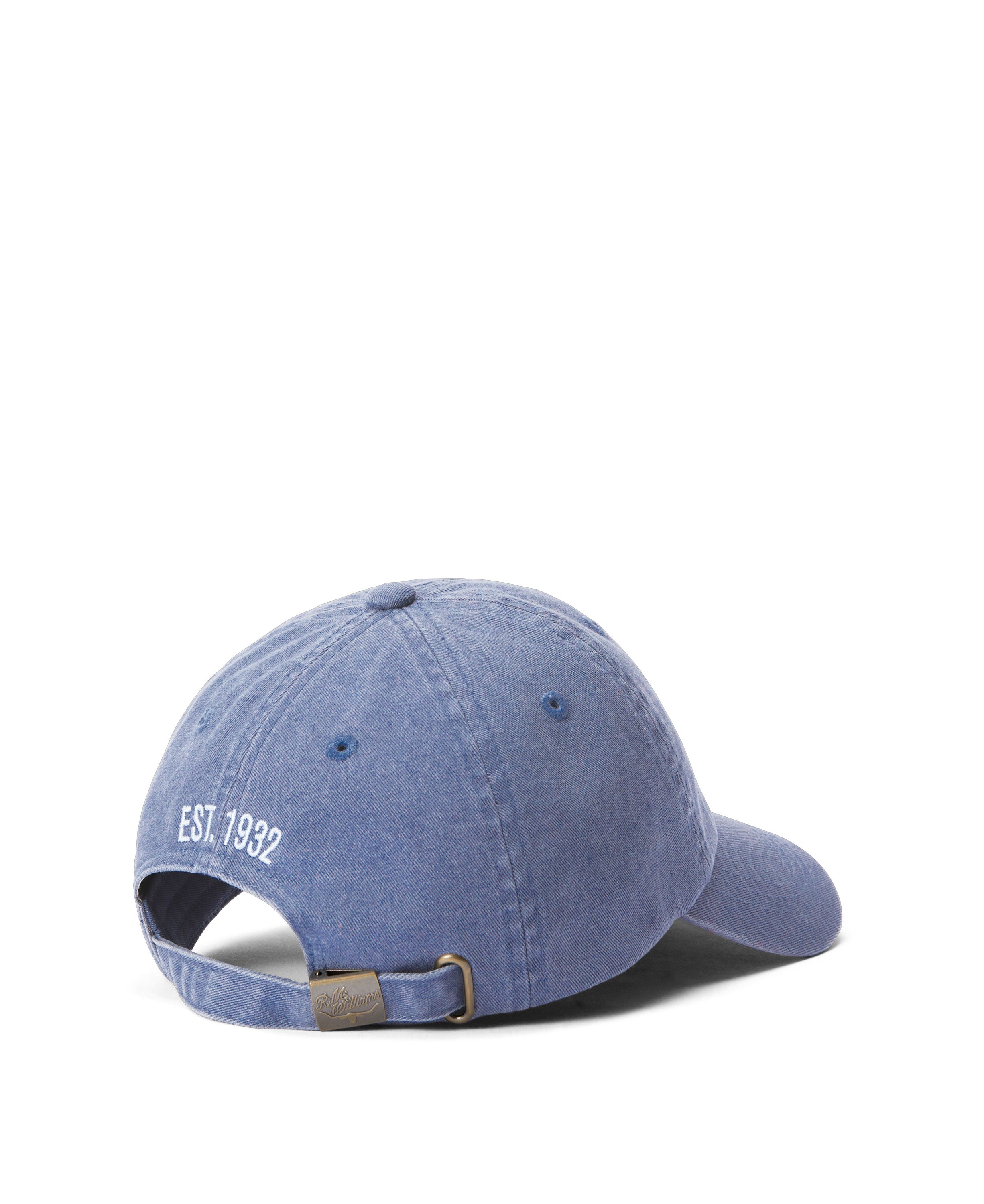 Branded Twill Cap - Blue